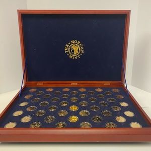 Morgan mint  24k Gold Plated coins